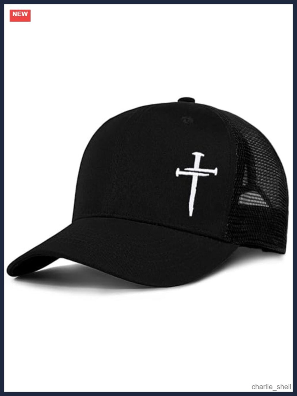 Christian Jesus Cross Baseball Cap Adjustable Snapback Faith Hat